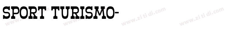 Sport Turismo字体转换